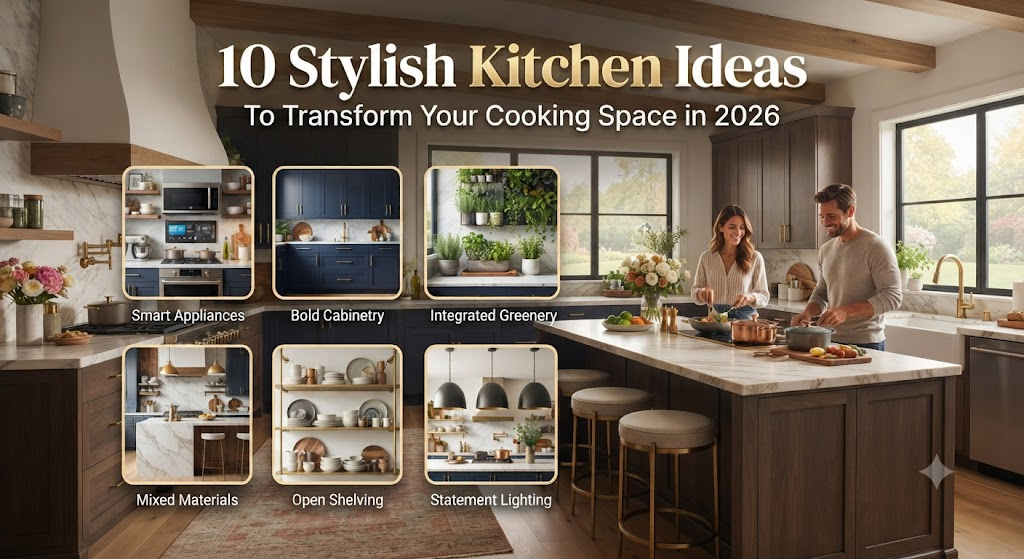 10 Stylish Kitchen Ideas to Transform Your Cooking Space in 2026