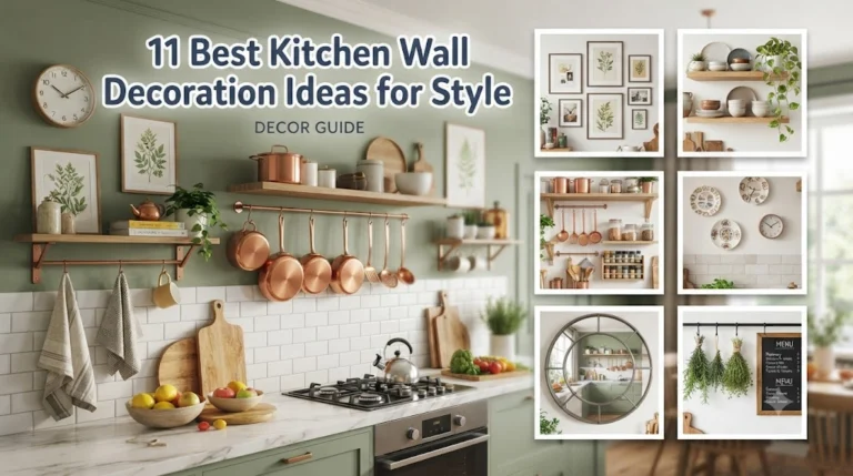 11 Best Kitchen Wall Decoration Ideas for Style