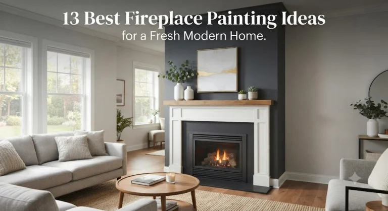 13 Best Fireplace Painting Ideas for Modern Homes