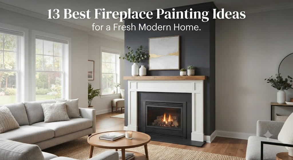 13 Best Fireplace Painting Ideas for Modern Homes