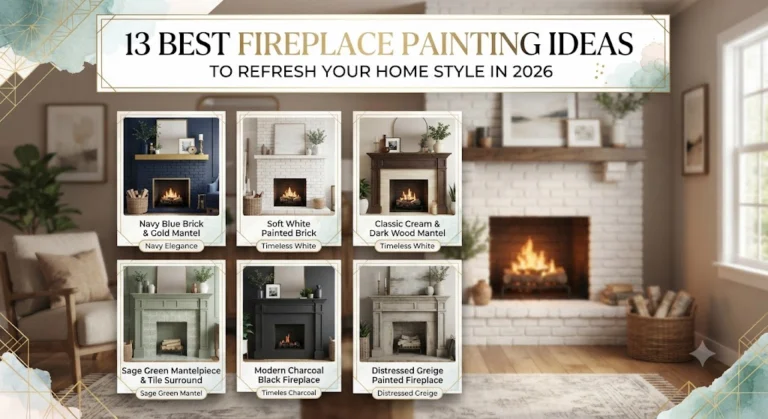 13 Best Fireplace Painting Ideas to Refresh Your Home Style in 2026