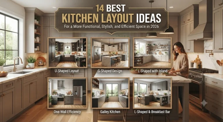 14 Best Kitchen Layout Ideas for a More Functional, Stylish, and Efficient Space in 2026