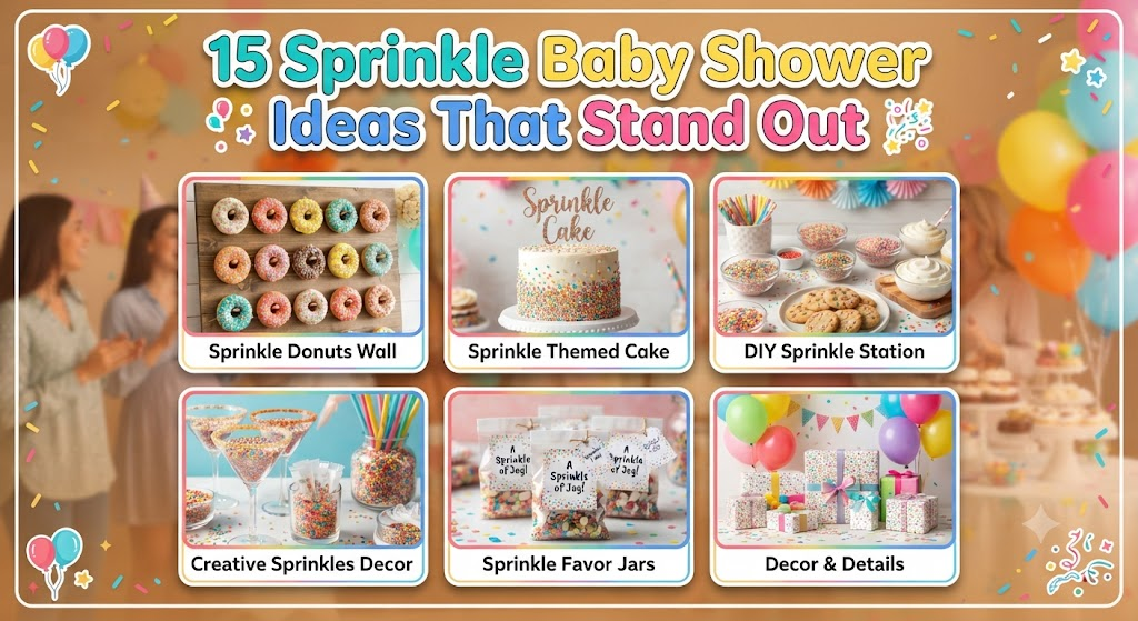 15 Sprinkle Baby Shower Ideas That Stand Out