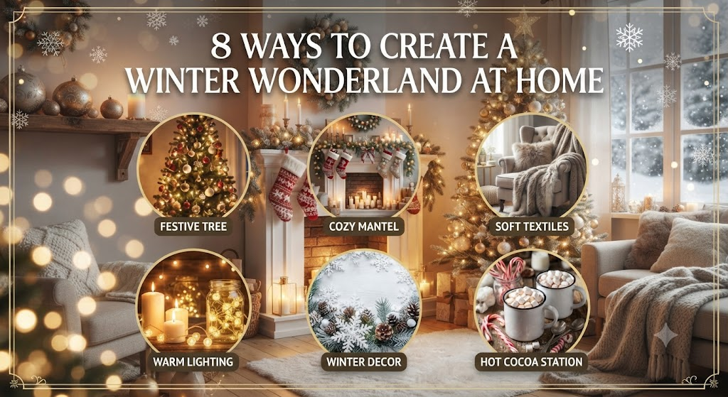 8 Ways to Create a Winter Wonderland at Home