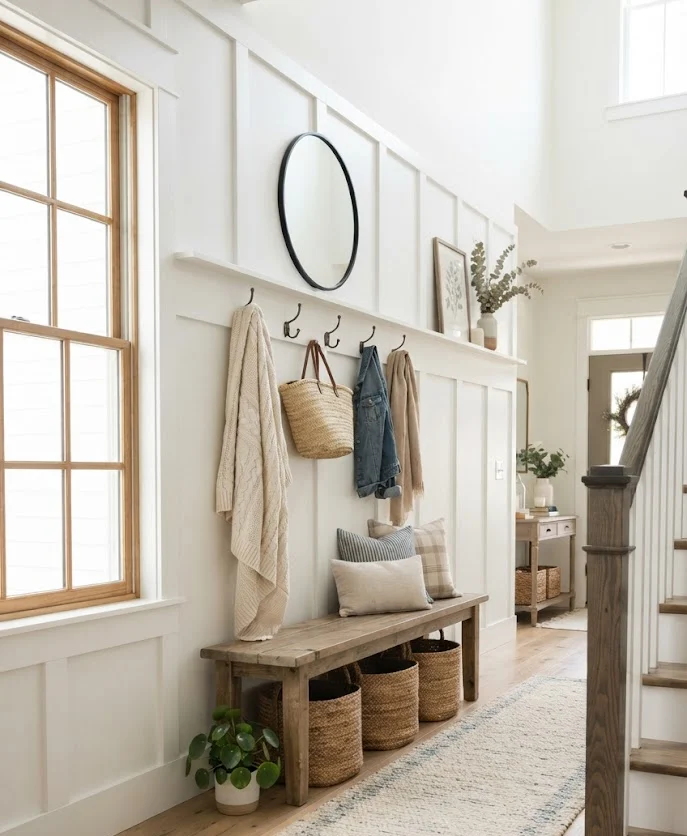 Add Board and Batten Wall Treatments