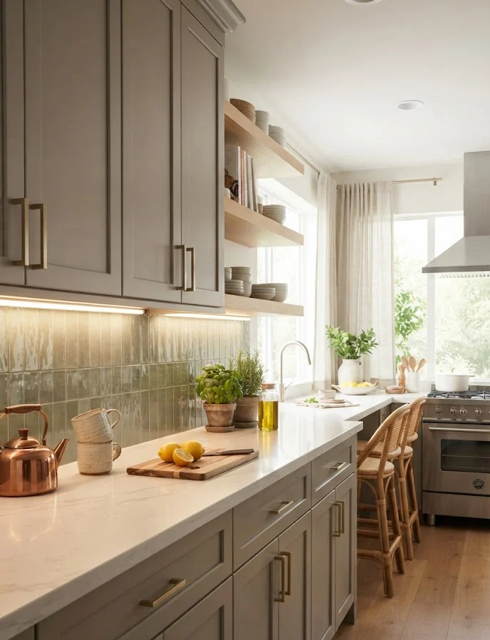 Add Under-Cabinet Lighting for Style and Functions