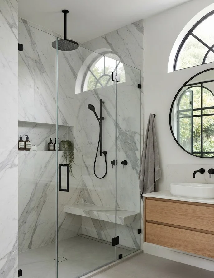Add a Built-In Shower Bench