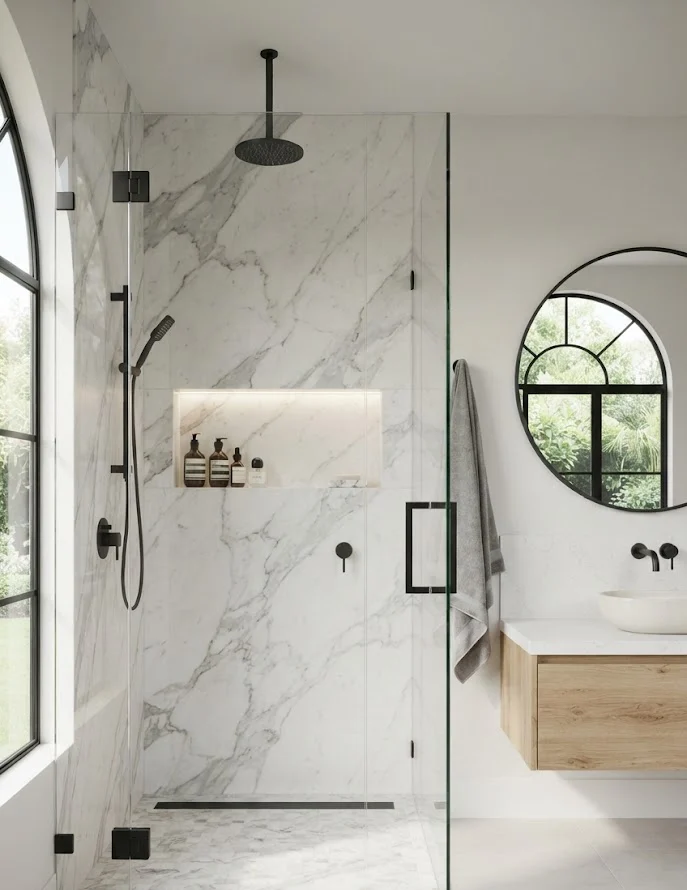 Add a Built-In Shower Niche