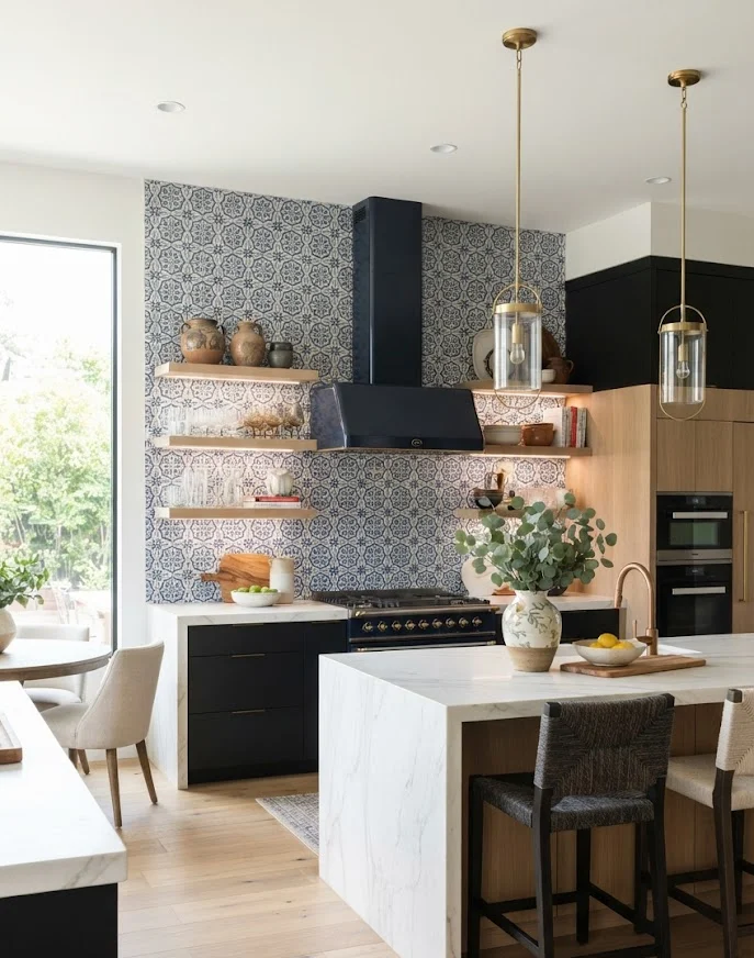 Add a Decorative Tile Accent Wall