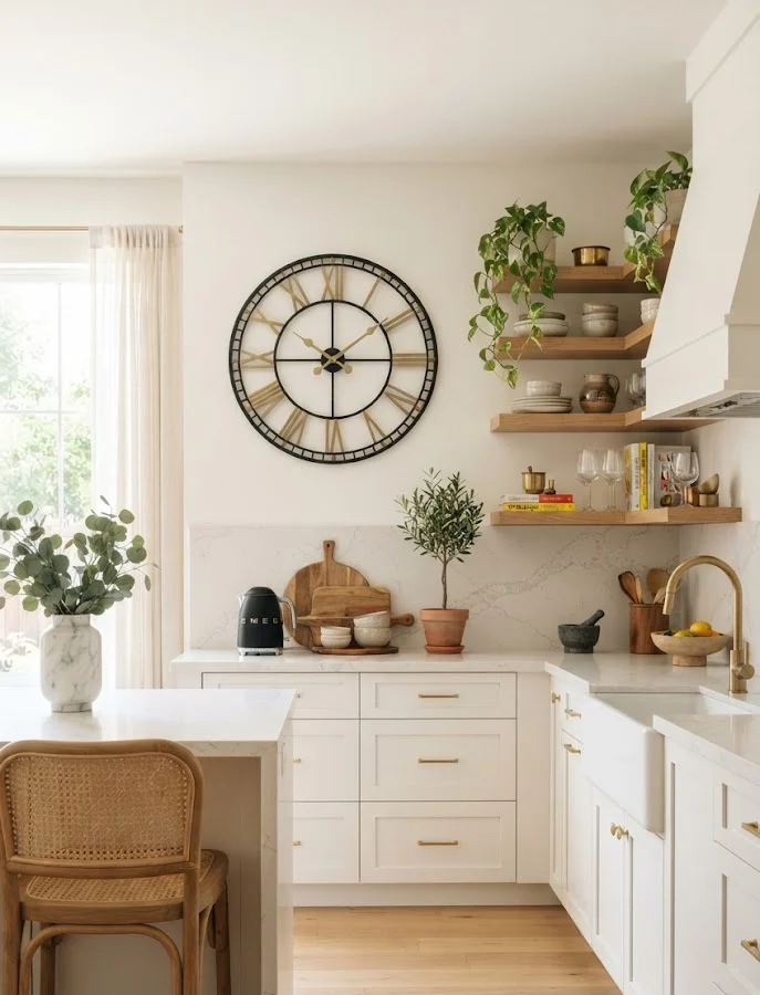 Luxury Kitchen with Gold Accents