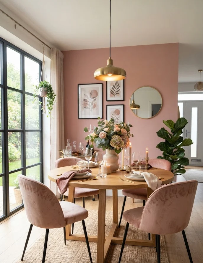 Blush or Dusty Rose Accent