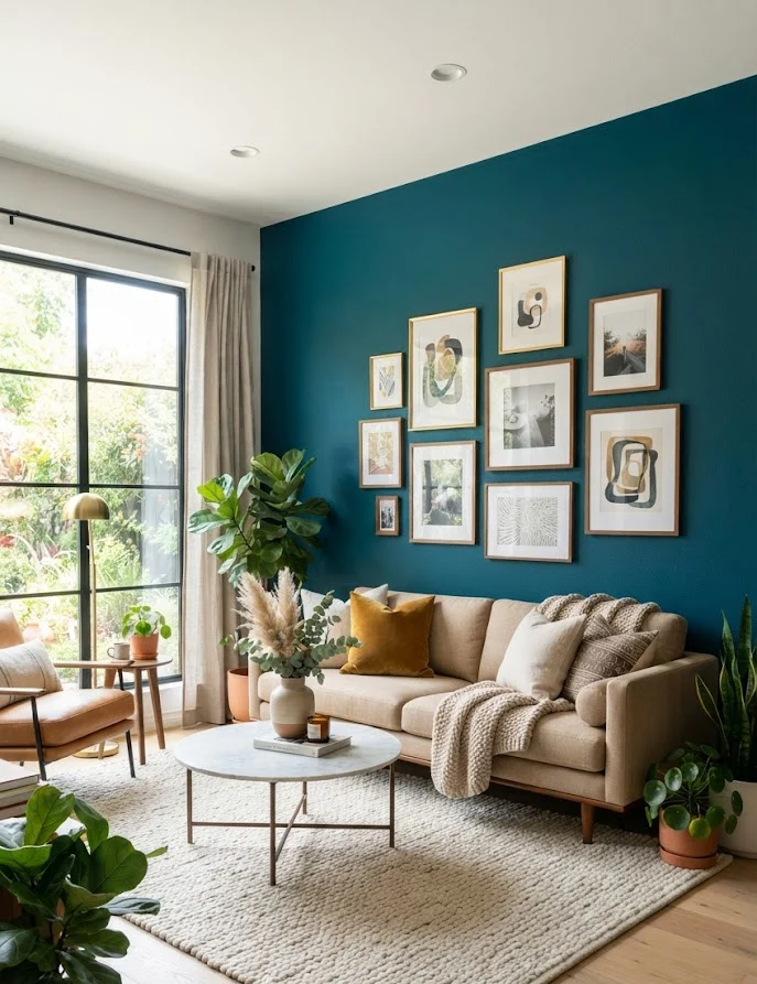 Bold Accent Wall Paint