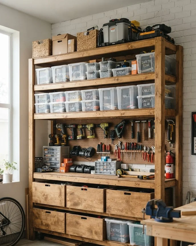 Build DIY Wooden Shelves