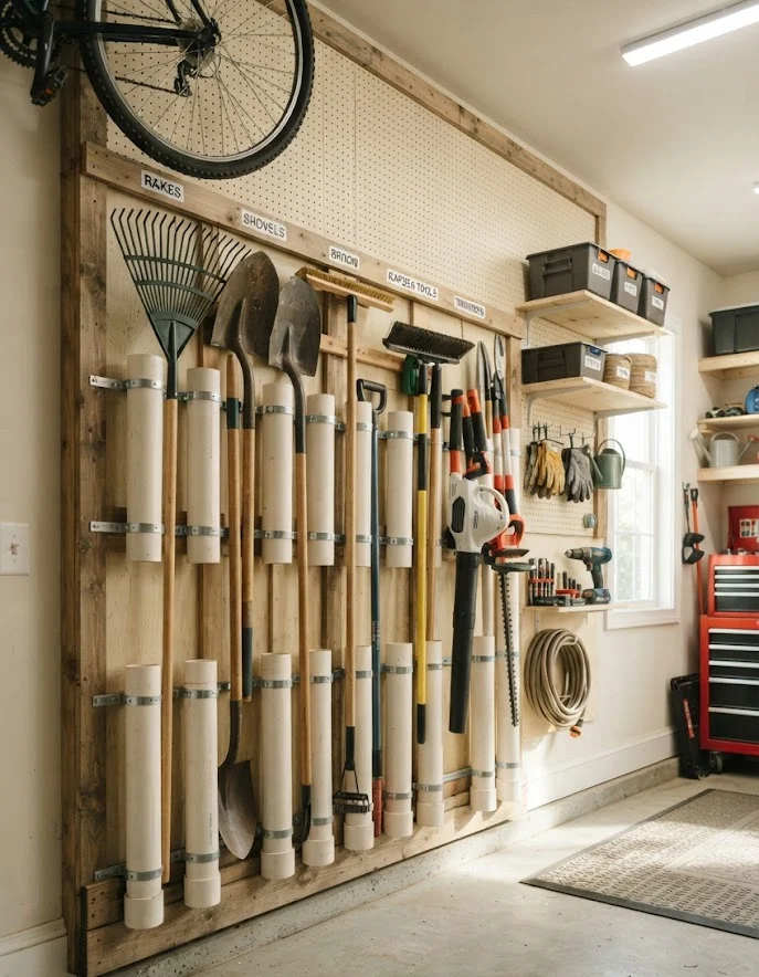 Build PVC Pipe Tool Holders