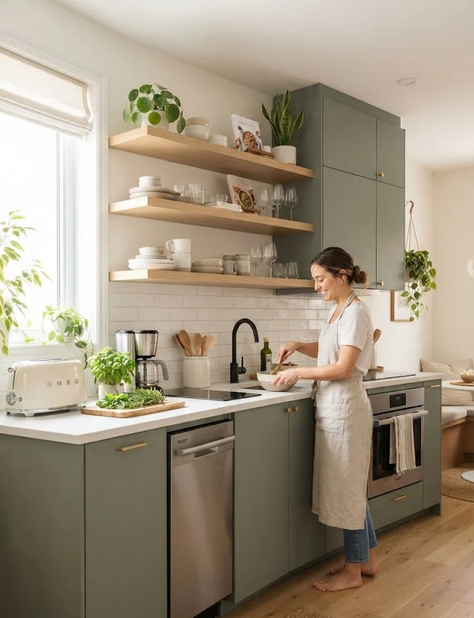 Compact Small Kitchen Layout