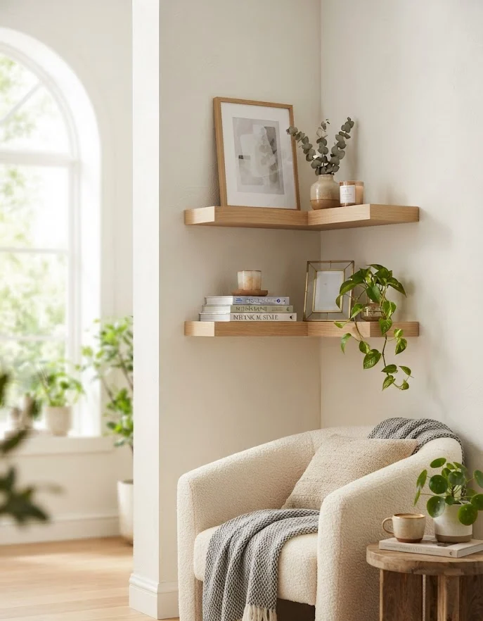 Corner Wall Shelves