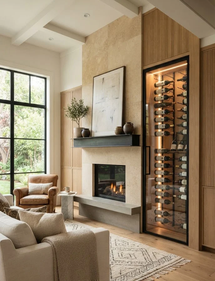 Create a Built-In Wine Storage Area