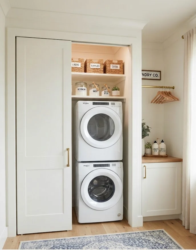 Create a Laundry Closet