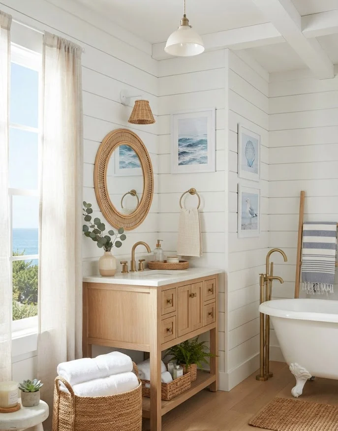 Create a Relaxing Space with Coastal and Beach-Themed Wall Art