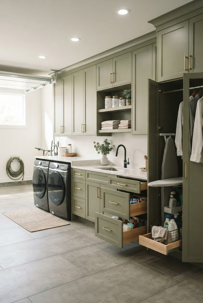 Custom Built-In Cabinets for Maximum Storage
