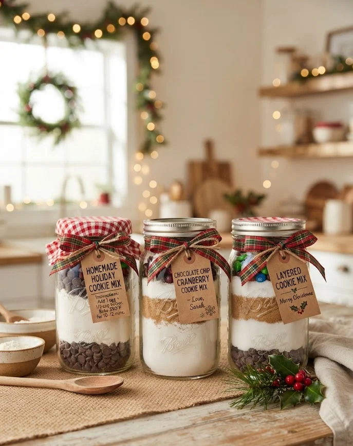 DIY Mason Jar Baking Mix