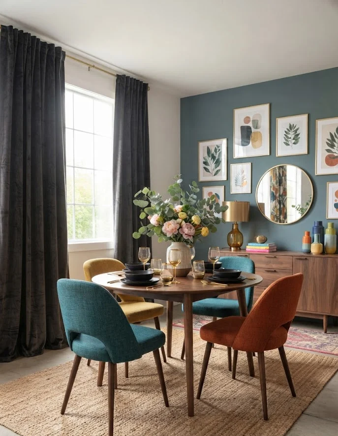 Dark Moody Drapes for Dramatic Style