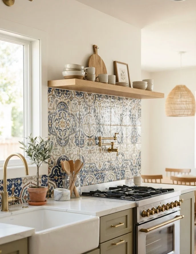Decorative Backsplashes That Steal the Show