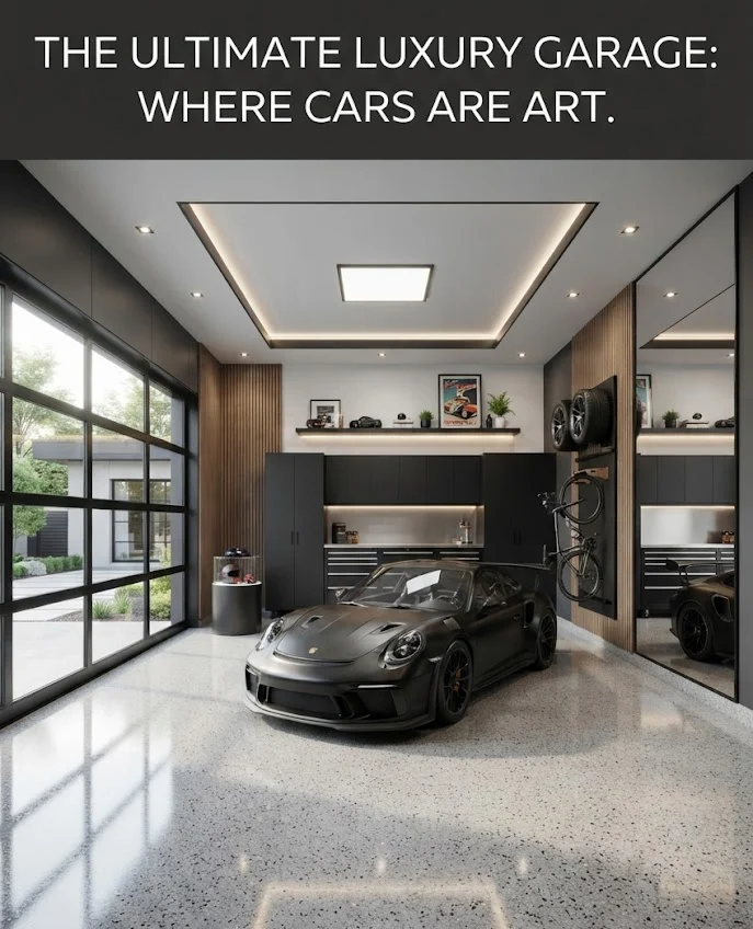 Design a Luxury Vehicle Display Garage