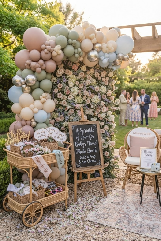Design a Photo Booth Corner