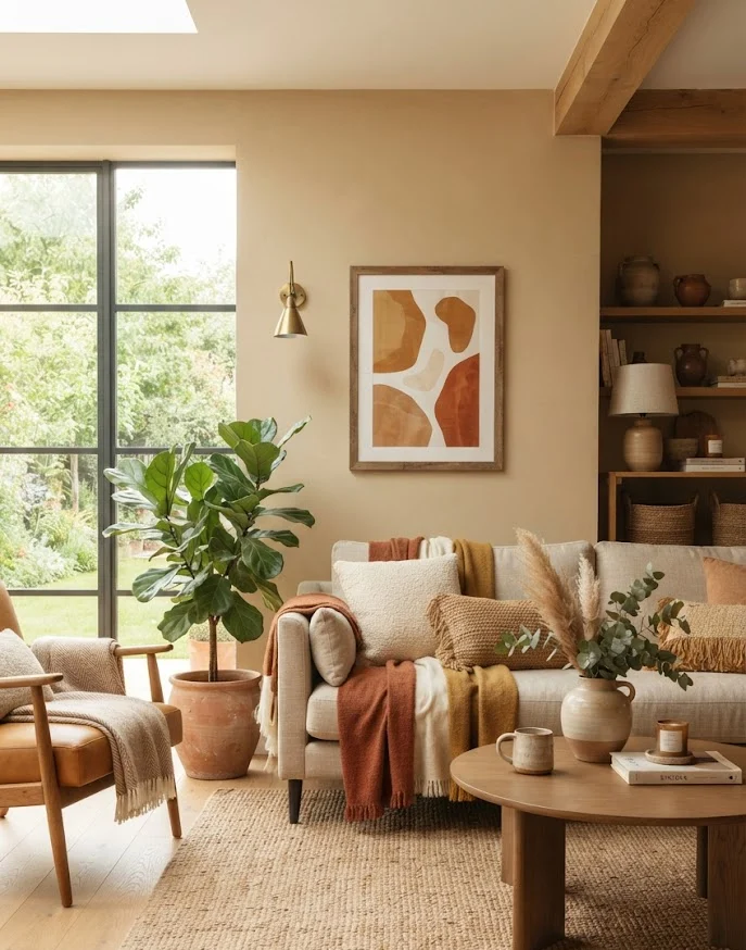 Earthy Color Palettes with Warm Undertones