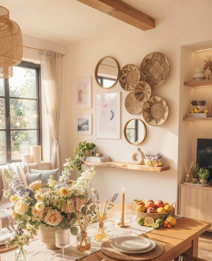 Home Fragrance and Relaxing Summer Atmosphere