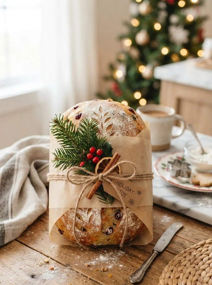 Homemade Holiday Bread or Sweet Loaf