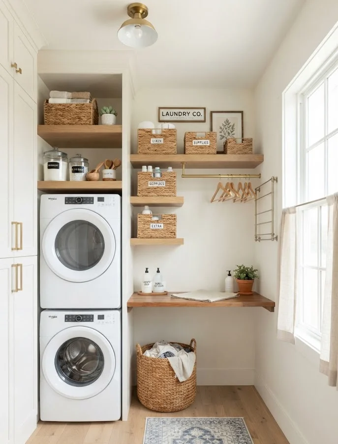 Install Floating Wooden Shelves