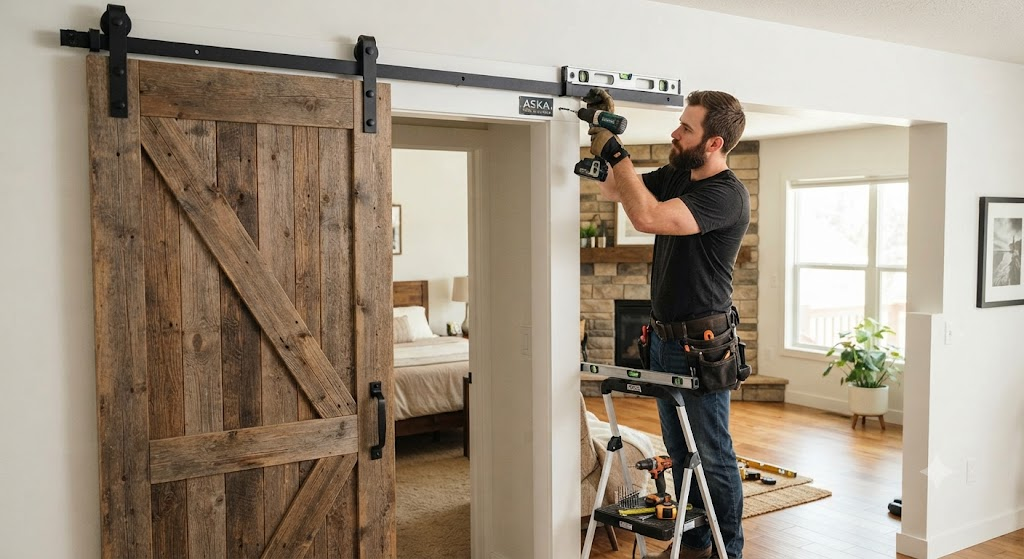 Install Sliding Barn Doors