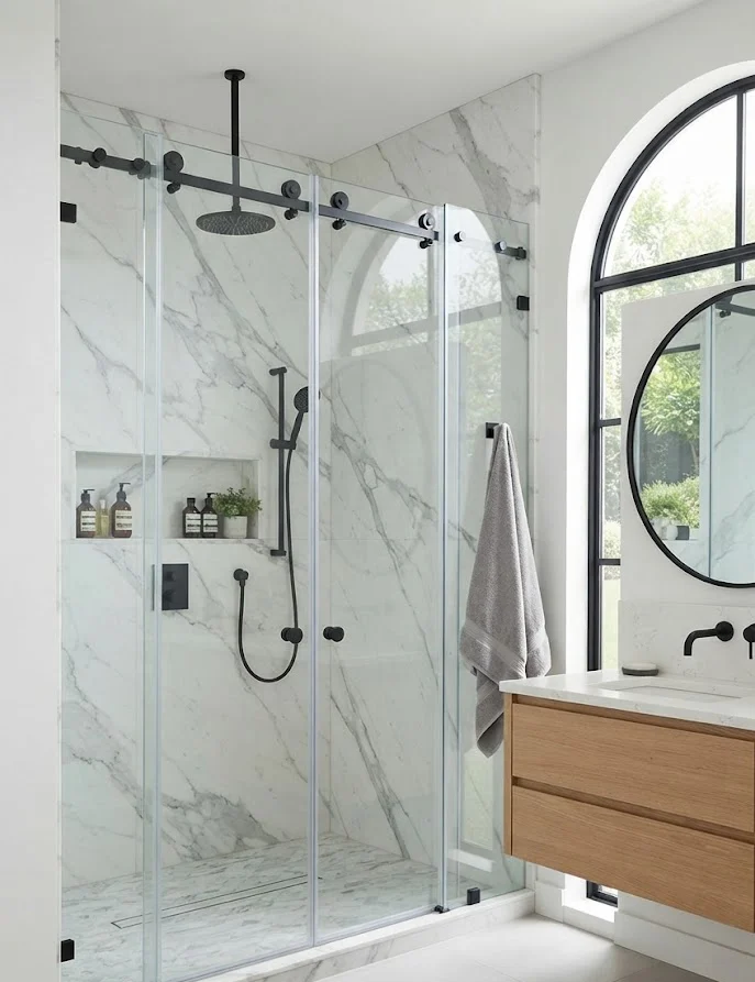 Install Sliding Glass Shower Doors