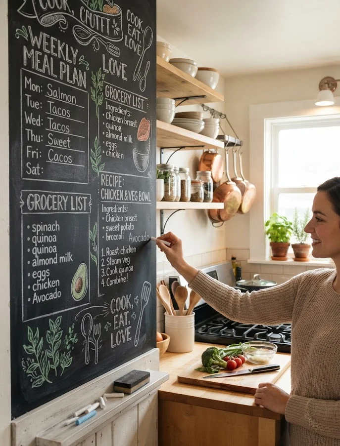 Install a Functional Chalkboard Wall