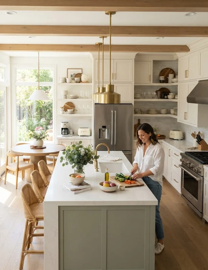 Island Kitchen Layout
