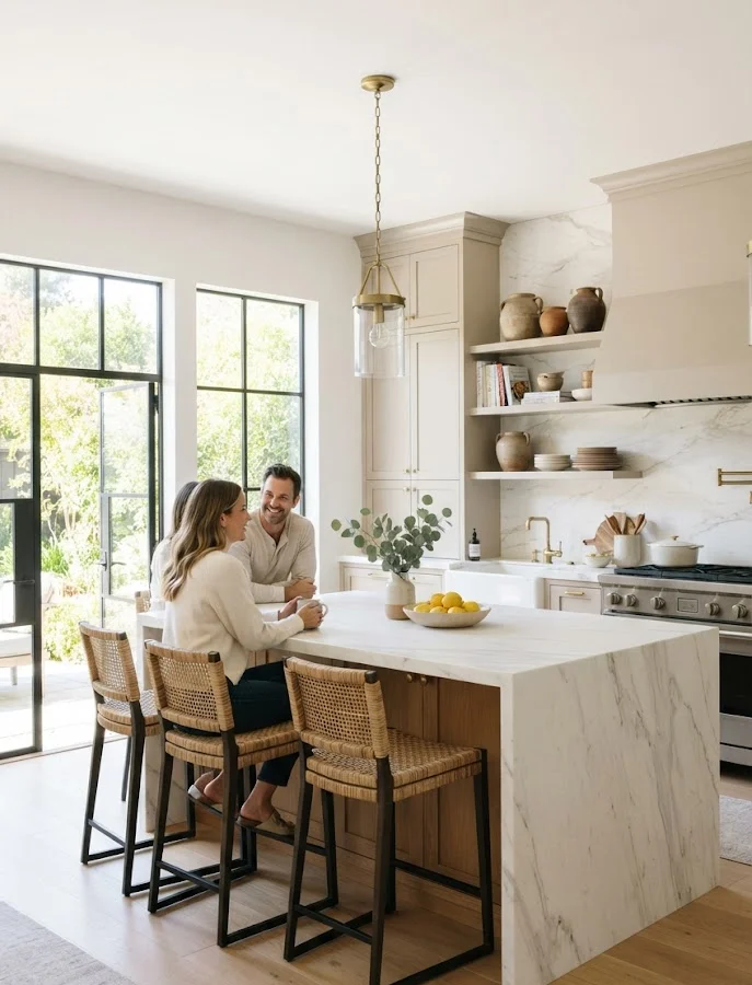 Kitchen Island with Seating