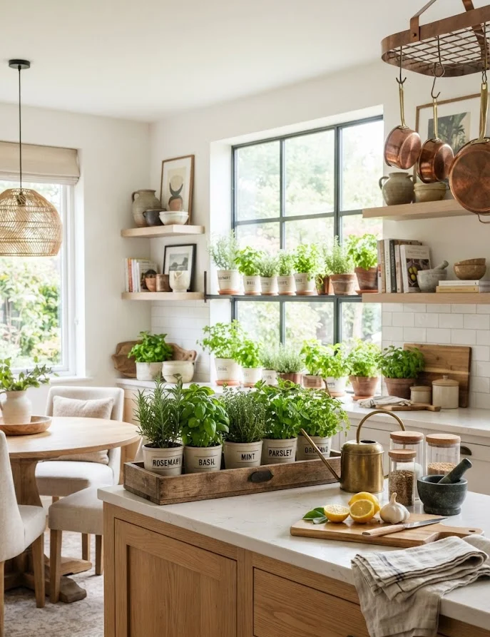 Kitchen Plants for Freshness and Life