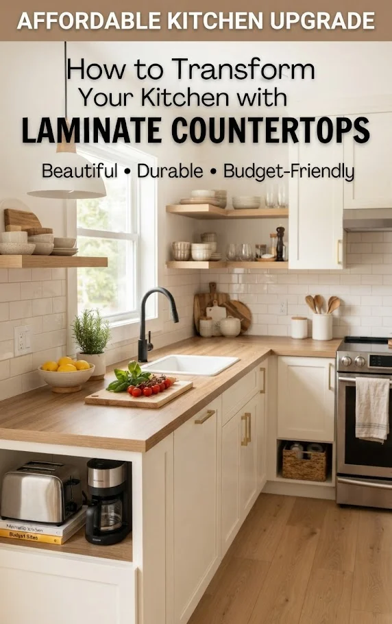 Laminate Countertops for an Affordable Kitchen Upgrade
