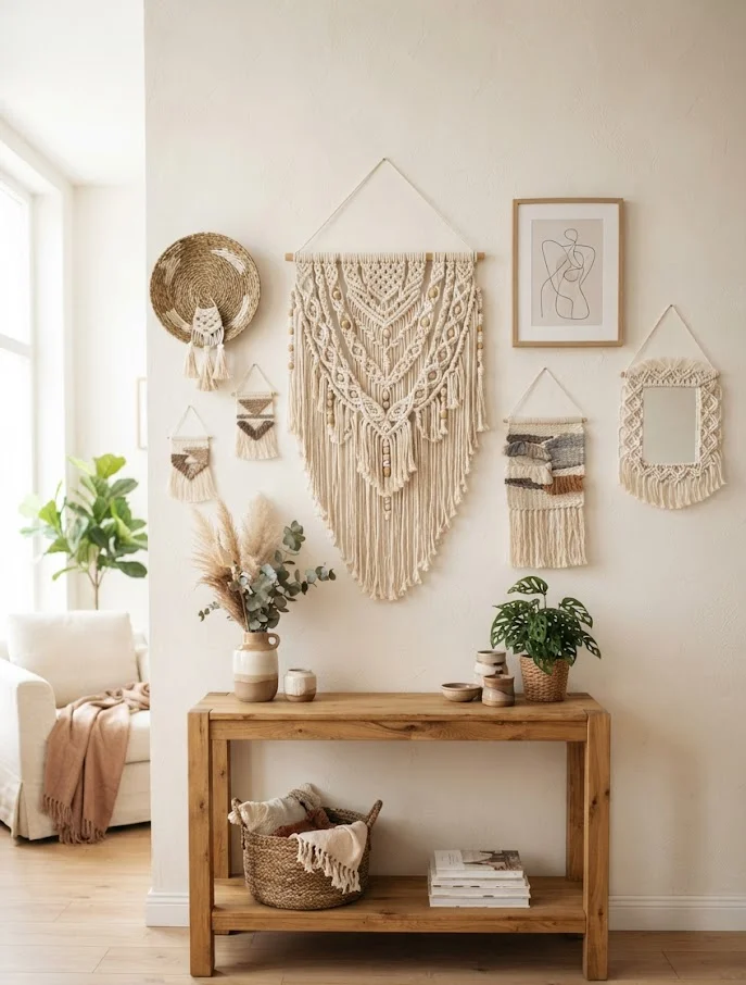 Macramé and Handmade Wall Décor