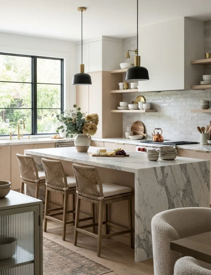 Marble Countertop Kitchen