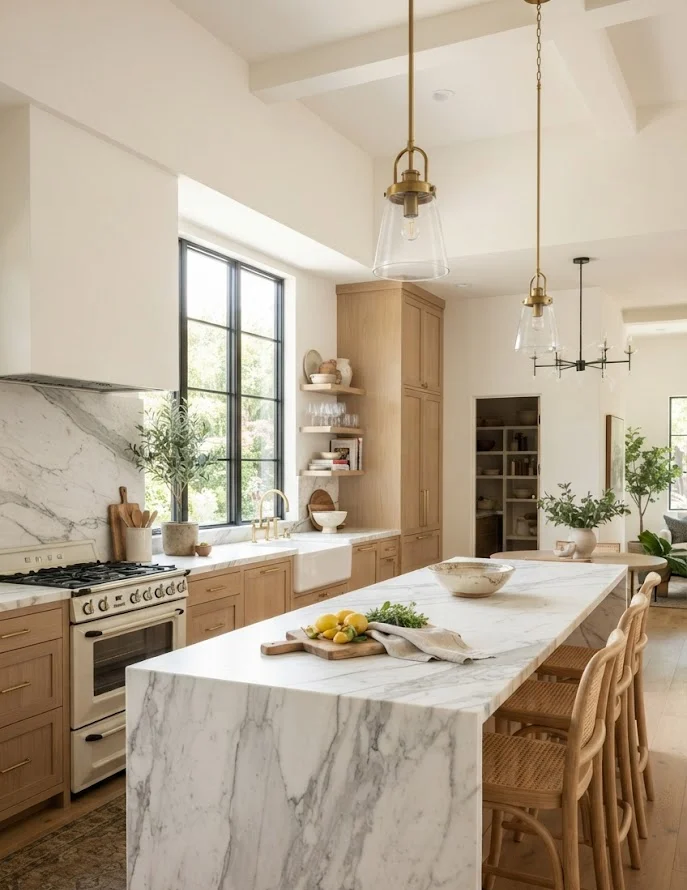 Marble & Premium Countertop Kitchens