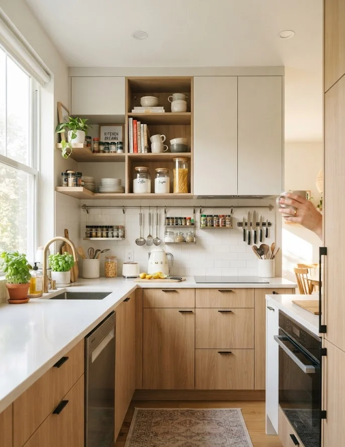Maximize Every Inch in Small Kitchens