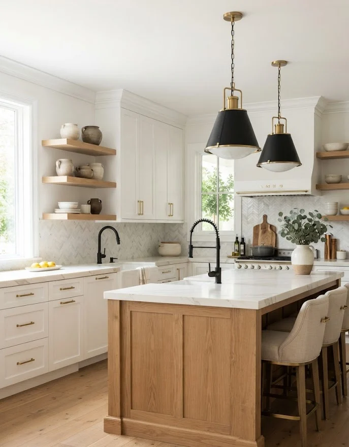 Mix Metal Finishes for a Designer Kitchen
