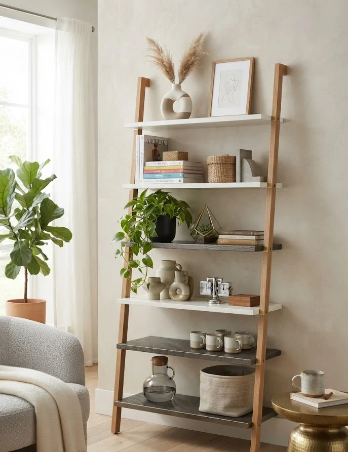 Mixed Material Shelving