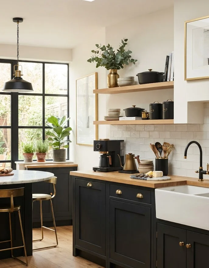 Mixed Metal Accents for Designer Style