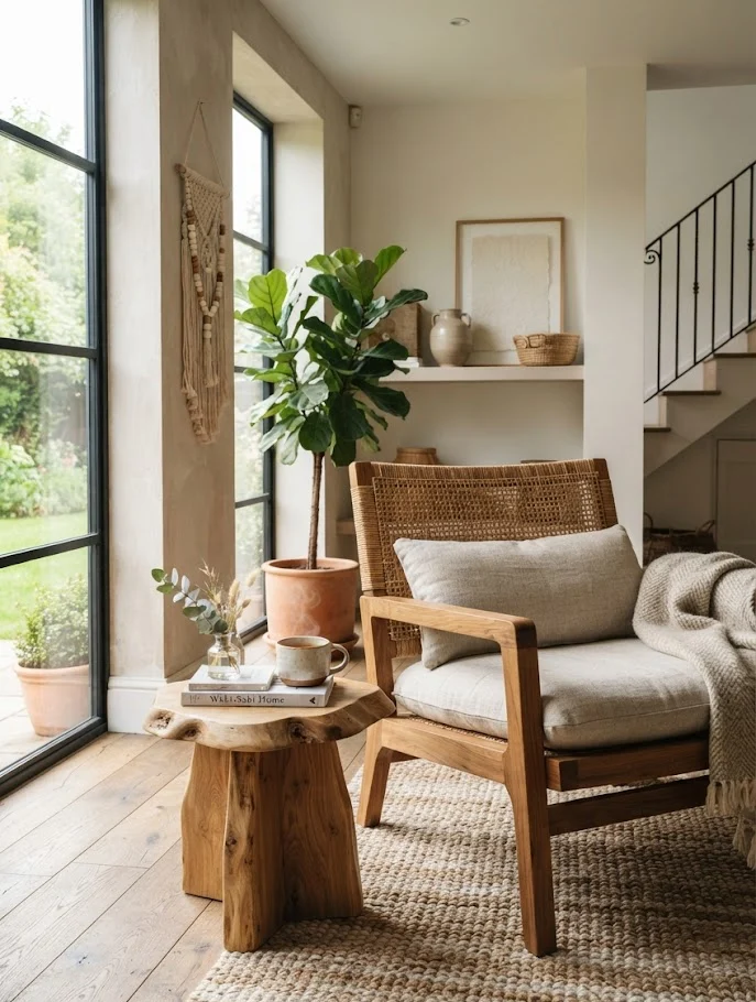 Natural Materials and Organic Textures