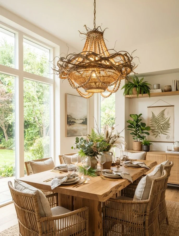 Nature-Inspired Lighting for Organic Warmth