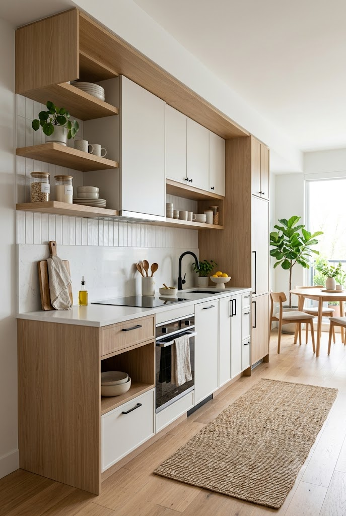 One-Wall Kitchen Layout